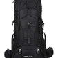 Leichter Nylon Touristen-Trekkingrucksack 70 + 5 L mit Rahmen