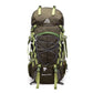 Leichter Rucksack aus Nylon für Bergsteigen und Trekking - 50L, Ergonomischer Rahmen