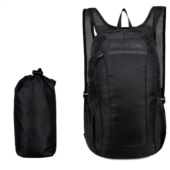 Faltbarer Leichtgewichts-Rucksack 20L - Strapazierfähig, Wasserdicht, Kompakt
