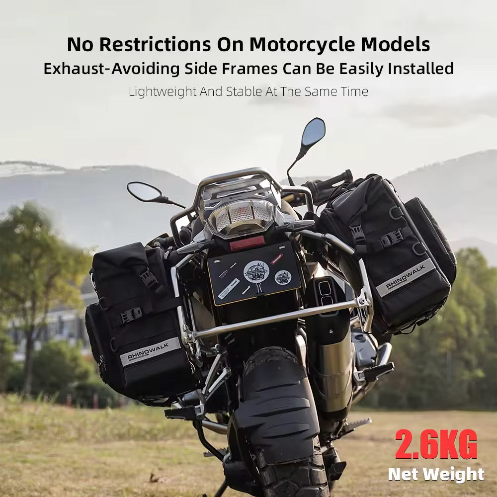 Wasserdichte Motorrad-Seitentasche 25 L.