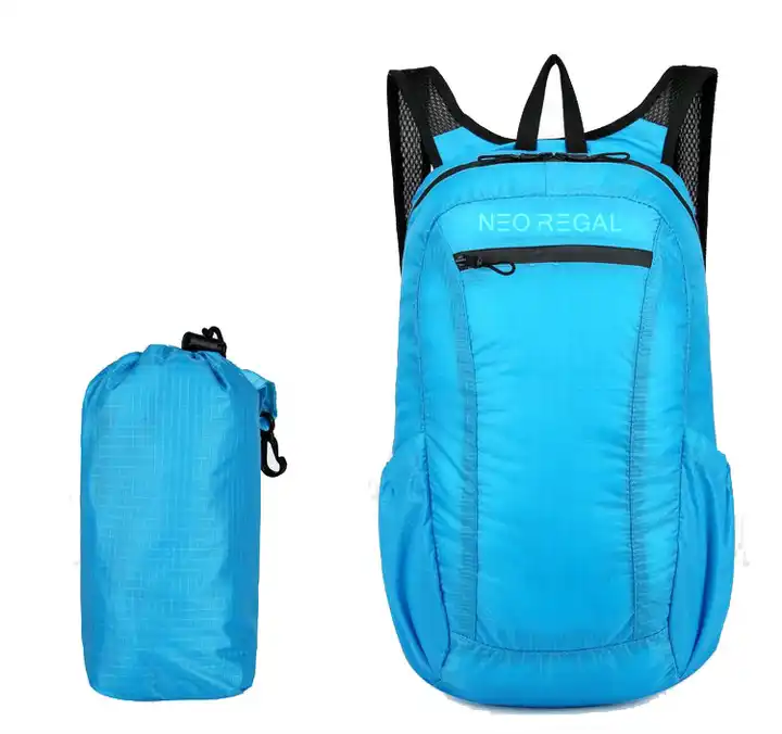 Faltbarer Leichtgewichts-Rucksack 20L - Strapazierfähig, Wasserdicht, Kompakt