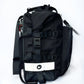 Motorrad-Seitentasche "Rhinowalk" 20 L schwarz, wasserdicht aus Polyester