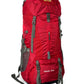 Leichter Nylon Touristen-Trekkingrucksack 70 + 5 L mit Rahmen