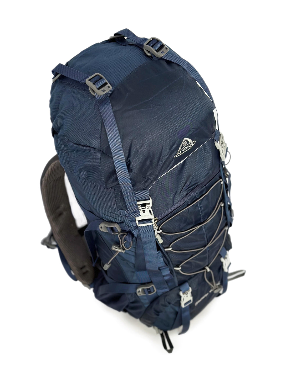 Leichter Rucksack aus Nylon für Bergsteigen und Trekking - 50L, Ergonomischer Rahmen