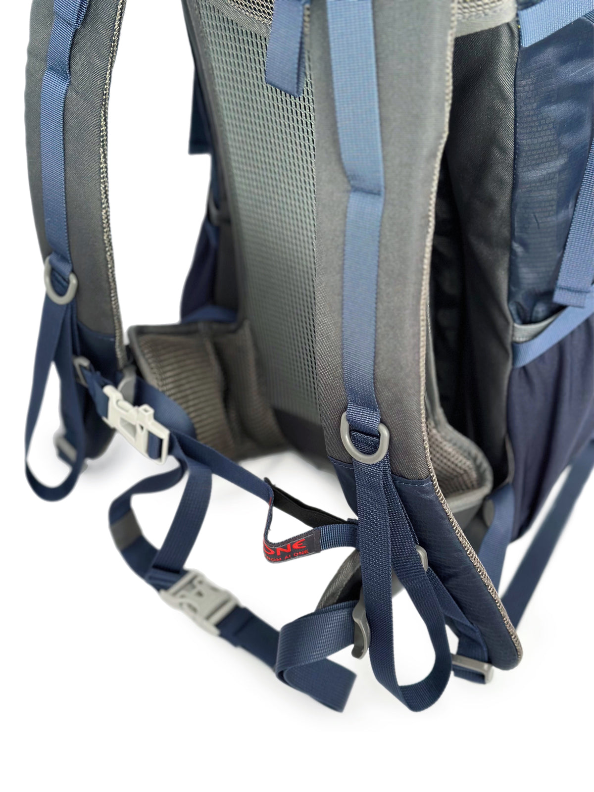 Leichter Rucksack aus Nylon für Bergsteigen und Trekking - 50L, Ergonomischer Rahmen