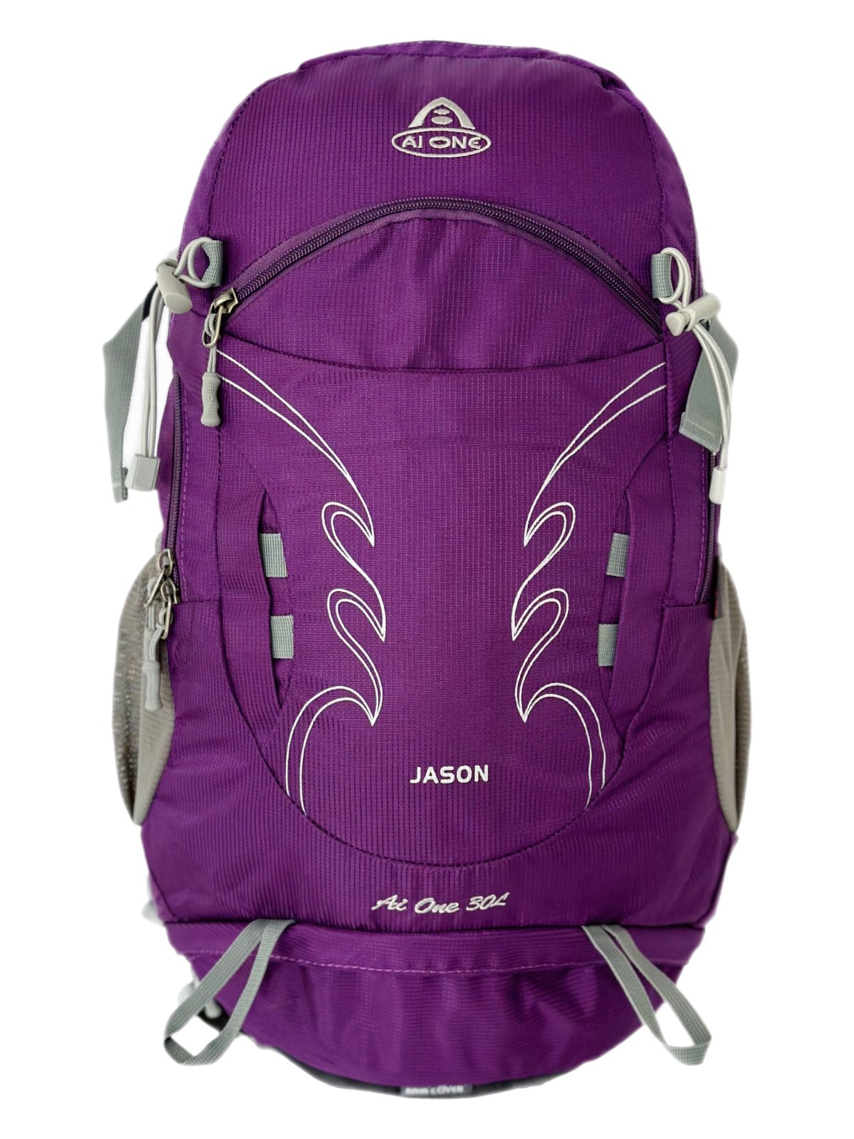 Trekking Rucksack 30 L, mit/ohne Trinksystem, mit internem Rahmen, mit Regenhülle