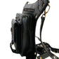 Vielseitige alternative Tasche: Gothic-, Biker & Punk Stil, wandelbar für Hüfte oder Schulter HG 133