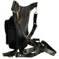 Vielseitige alternative Tasche: Gothic-, Biker & Punk Stil, wandelbar für Hüfte oder Schulter HG 133