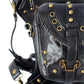 Vielseitige alternative Tasche: Gothic-, Biker & Punk Stil, wandelbar für Hüfte oder Schulter HG 137