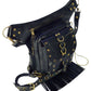 Vielseitige alternative Tasche: Gothic-, Biker & Punk Stil, wandelbar für Hüfte oder Schulter HG 130