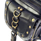 Vielseitige alternative Tasche: Gothic-, Biker & Punk Stil, wandelbar für Hüfte oder Schulter HG 130